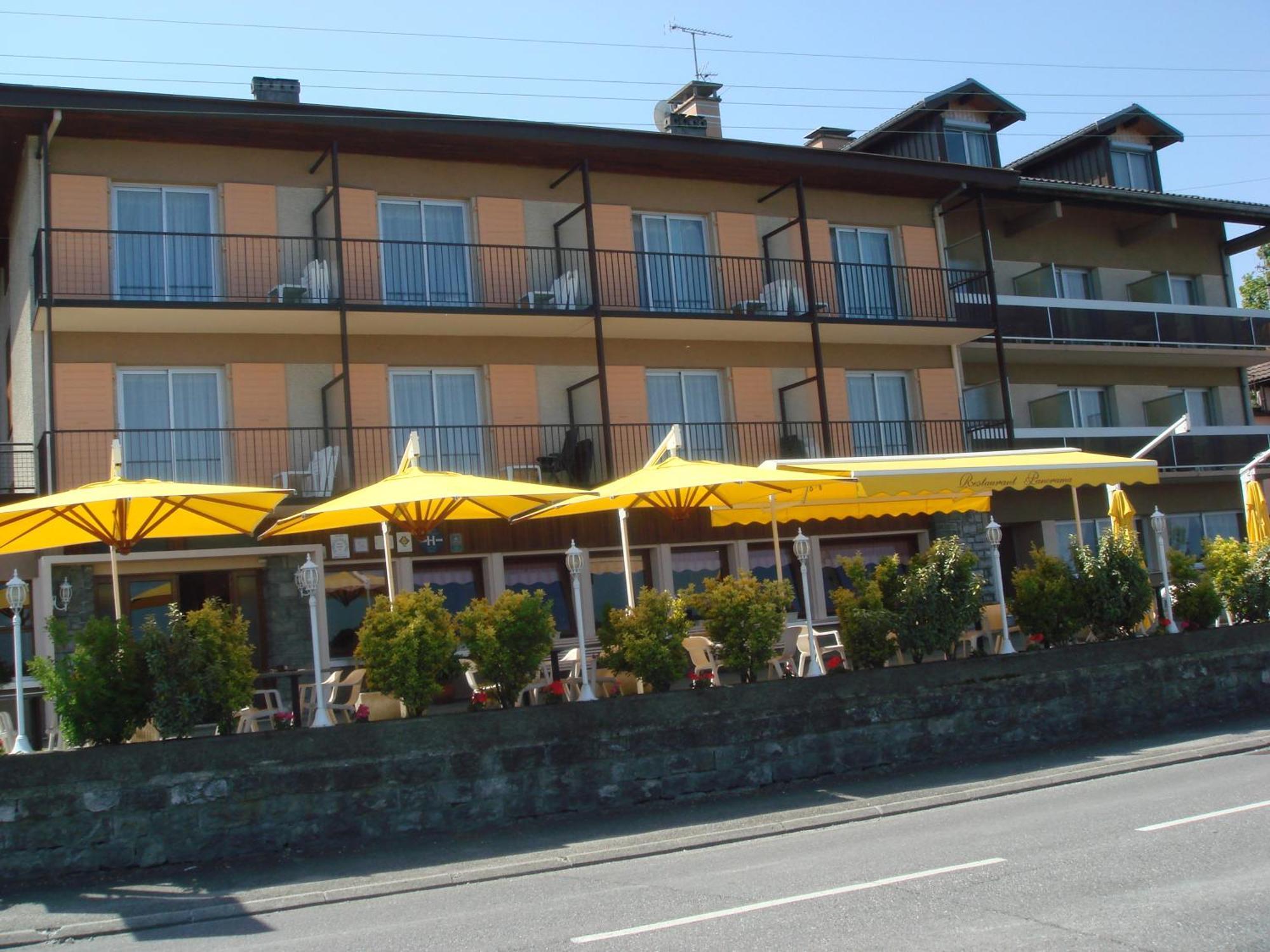 Hotel Restaurant Le Panorama Neuvecelle Exterior photo